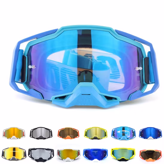 Roll off UV Protection Mx Goggles