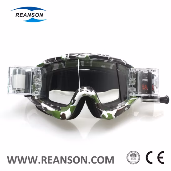 Óculos esportivos Reanson Óculos de motocross Óculos Mx para ciclismo, escalada, equitação