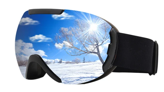 Anlorr pequeno atacado sem moldura designer espelhado óculos de snowboard óculos de esqui óculos de neve